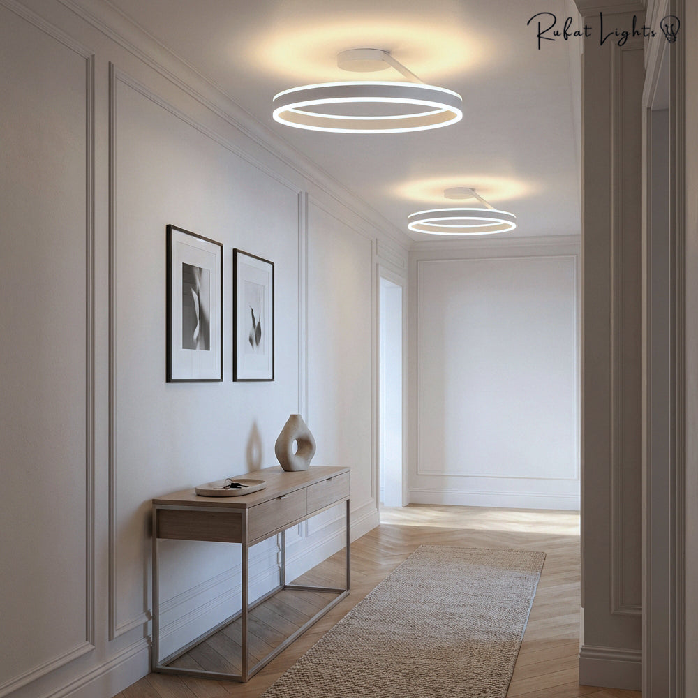 Nordic LED Designer Single Circle Chandelier