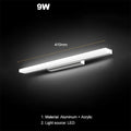Acrylic Moisture Proof Anti-fog Bathroom Wall Sconces