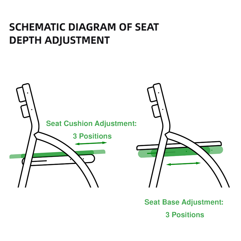 Modern Minimalist Solid Beech Wood Kids Study Chair - Adjustable Height Ergonomic Learning Chair With Footrest & Hidden Gravity Wheels