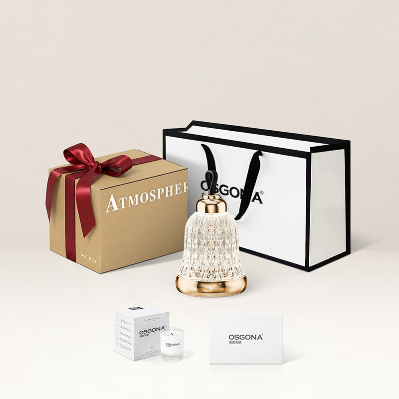 Luxury Bell Designer Table Lamp - Glass & Metal Ambient Night Light Touch Control Elegant Home Décor Gift