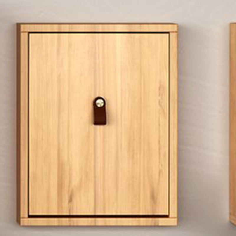Modern Minimalist Rectangular Wall-Mounted Eco-Board Folding Shoe Bench Armless For Entryways