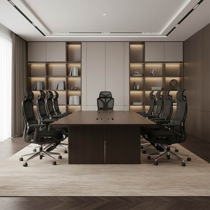 Modern Minimalist Ergonomic Chair: High-Back Mesh Office Chair - Height-Adjustable Swivel Headrest Desk Chair For Home Office