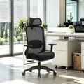 Modern Minimalist Ergonomic High-Back Office Chair: Height-Adjustable - Breathable Mesh Fabric Desk Chair For Home Office