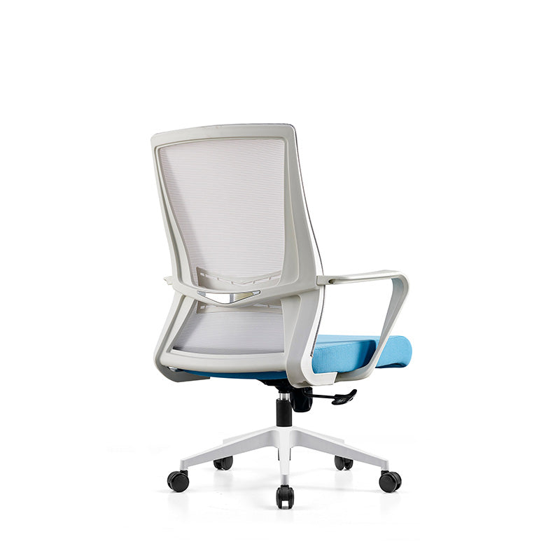 Modern Minimalist Ergonomic Desk Chair: Breathable Mesh & Lumbar Support - Height-Adjustable Office Chair For Home Office