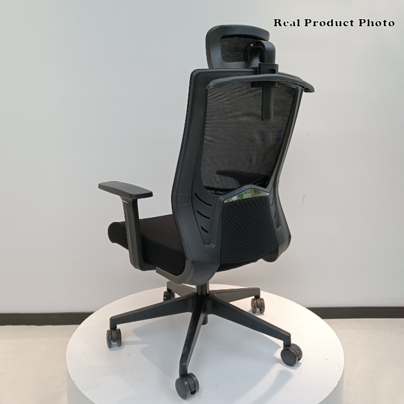 Modern Minimalist High-Back Office Chair: Breathable Mesh - Ergonomic Desk Chair For Home Office