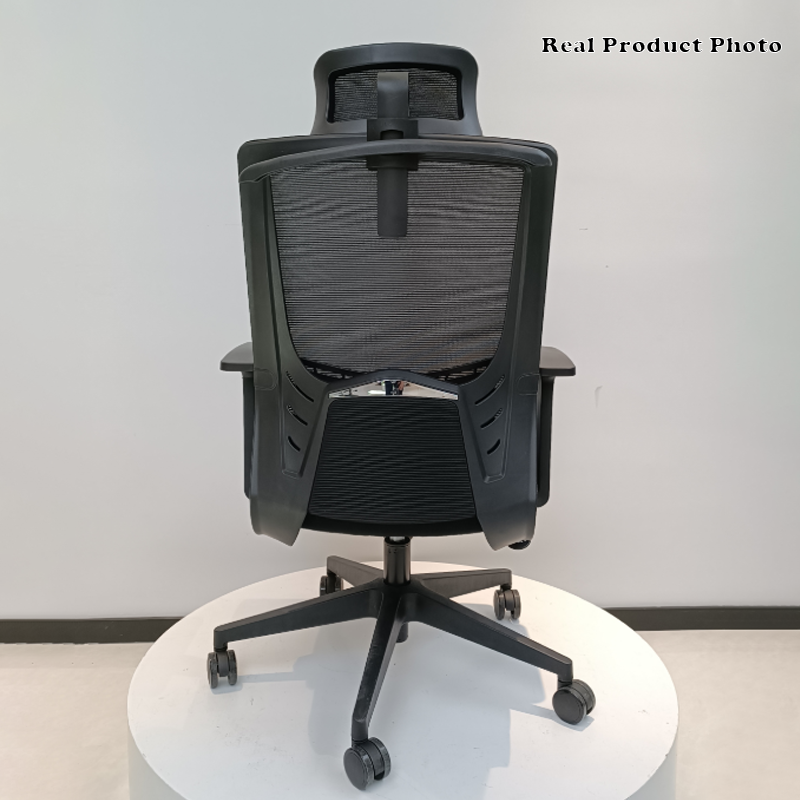 Modern Minimalist High-Back Office Chair: Breathable Mesh - Ergonomic Desk Chair For Home Office