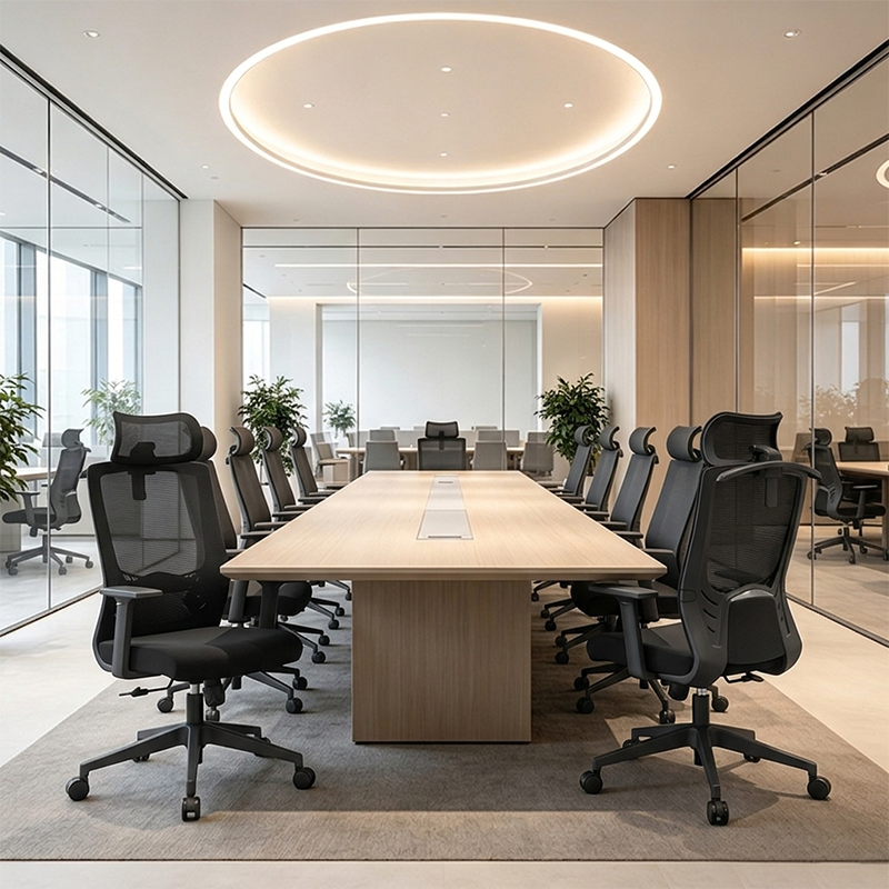 Modern Minimalist High-Back Office Chair: Breathable Mesh - Ergonomic Desk Chair For Home Office