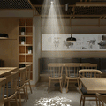 Modern Minimalist Aluminum Alloy Plastic Round Cylindrical Projection LED Flush Mount Ceiling Light For Hallway & Entryway