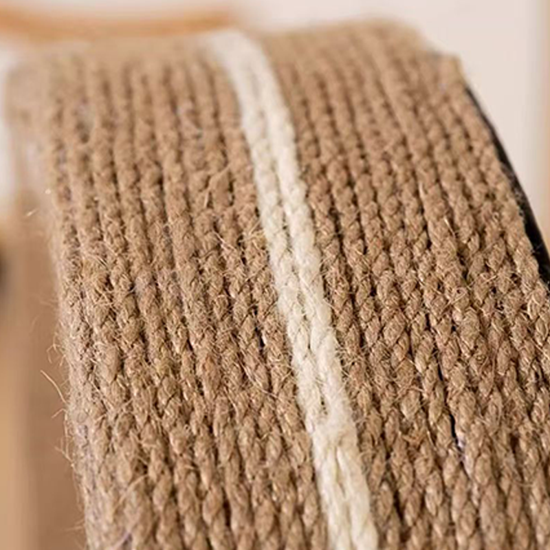 Modern Minimalist Cylindrical Round Sisal Foam Cat Scratching Post & Scratching Board With Toy Ball For Living Room