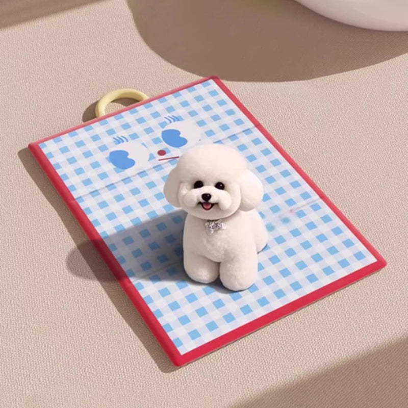 Contemporary Creative Waterproof Tech Fabric PP Cotton Rectangular Cartoon Foldable Dog Bed For Living Room & Bedroom