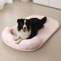 Modern Minimalist Cooling Ice Silk Sponge PP Cotton Oval Dog Bed For Living Room & Bedroom