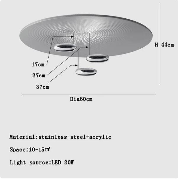 Postmodern Creative Drop-shape Chandelier