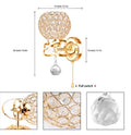 Simple And Creative Honeycomb Crystal Wall Light