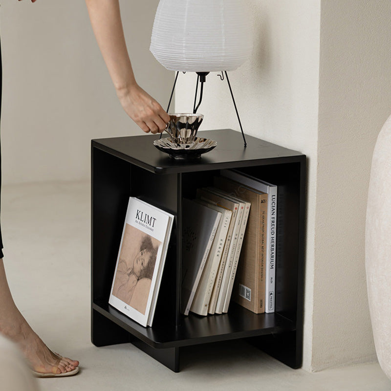 Contemporary Scandinavian Rectangular MDF Displaced Design Coffee Table 2-Tier For Living Room & Bedroom