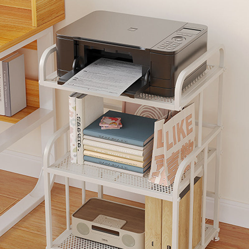 Modern Minimalist Trapezoid Iron Lightweight Storage Shelf 2/3-Layer For Home Office