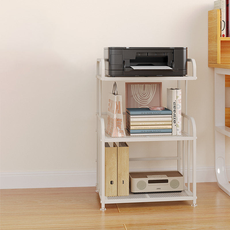 Modern Minimalist Trapezoid Iron Lightweight Storage Shelf 2/3-Layer For Home Office