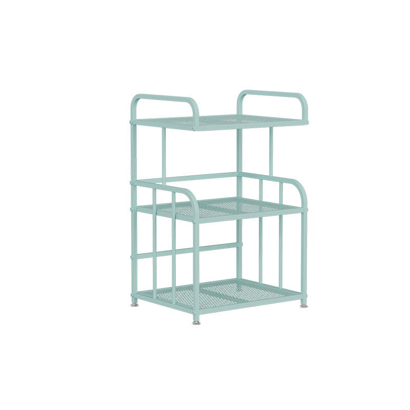Modern Minimalist Trapezoid Iron Lightweight Storage Shelf 2/3-Layer For Home Office