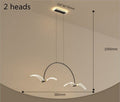 Modern LED Seagull Crystal Heating Chandelier