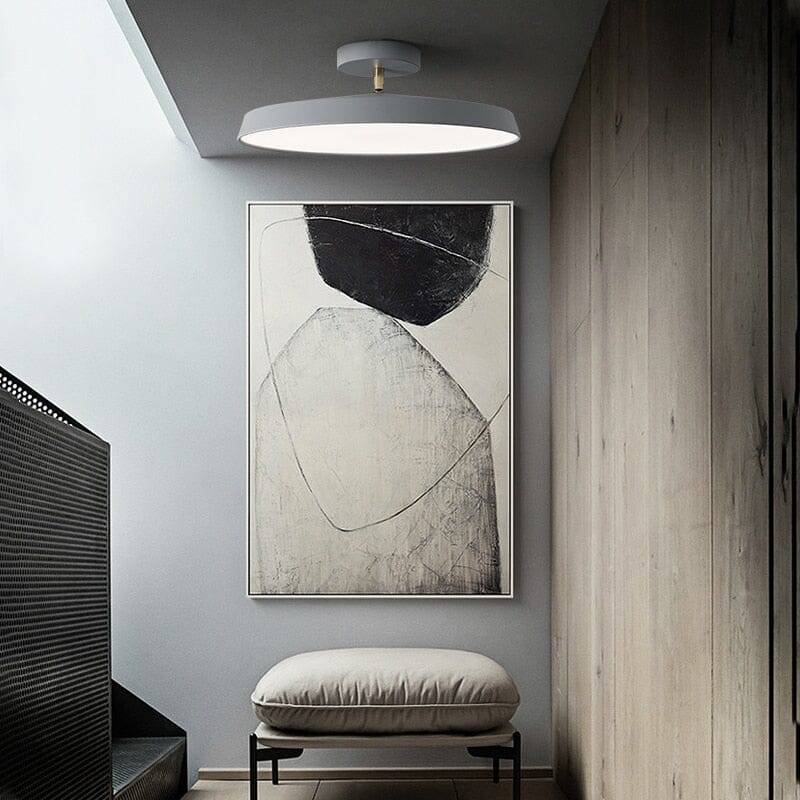 Macaron Aluminum Ultra-thin Luminaire Chandelier