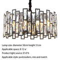 High-End Art Lattice Crystal Luxury Chandelier
