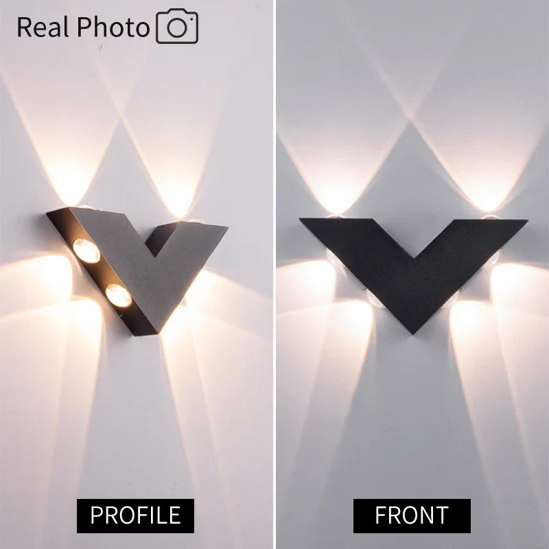 Modern Waterproof Doorway LED  Wall Lamp
