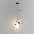 Nordic LED Spiral Holding Globe Pendant Lights