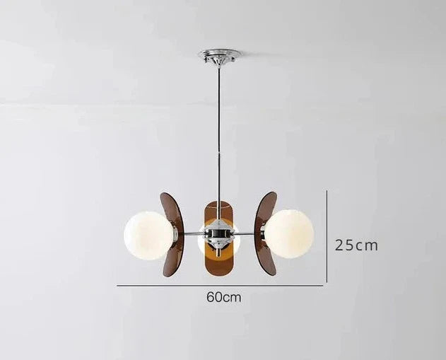 Ancient Acrylic Beans Pendant Lamp