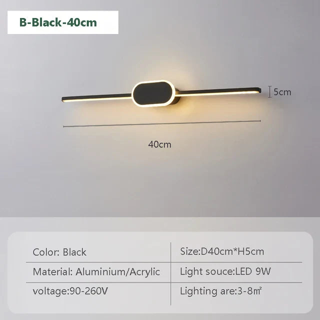 Modern LED Vanity Mirror Wall Light