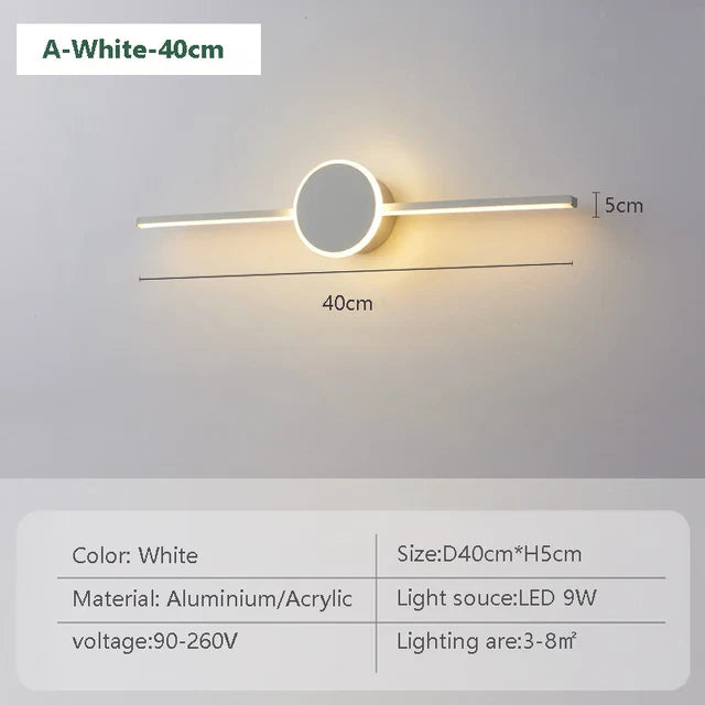 Modern LED Vanity Mirror Wall Light