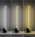 Nordic Geometric Square Stand LED Floor Lamps