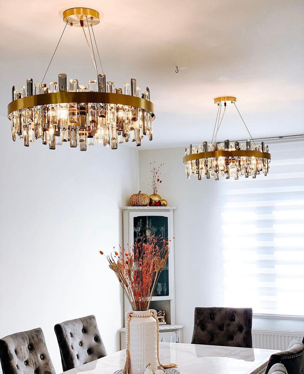 Modern Crystal Stone Designer Chandelier Lamp