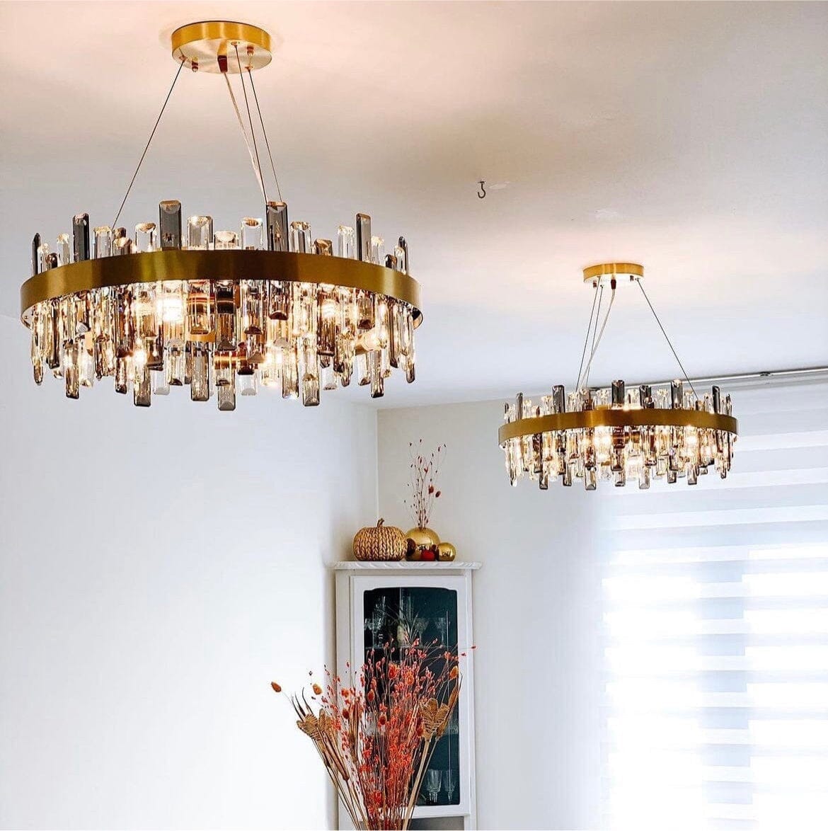 Modern Crystal Stone Designer Chandelier Lamp