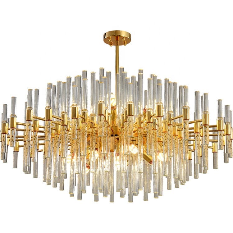 Nordic Crystal Tube Sparkling Chandelier
