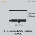 Axis Modular Rotatable Black Pendant Lights