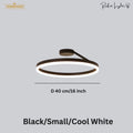 Nordic LED Designer Single Circle Chandelier