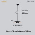 Nordic Wood Grain Pendant Light