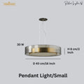 Nordic Luxury Metal Copper Pendant Lights