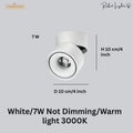Dimmable Ceiling Light 360 Degree