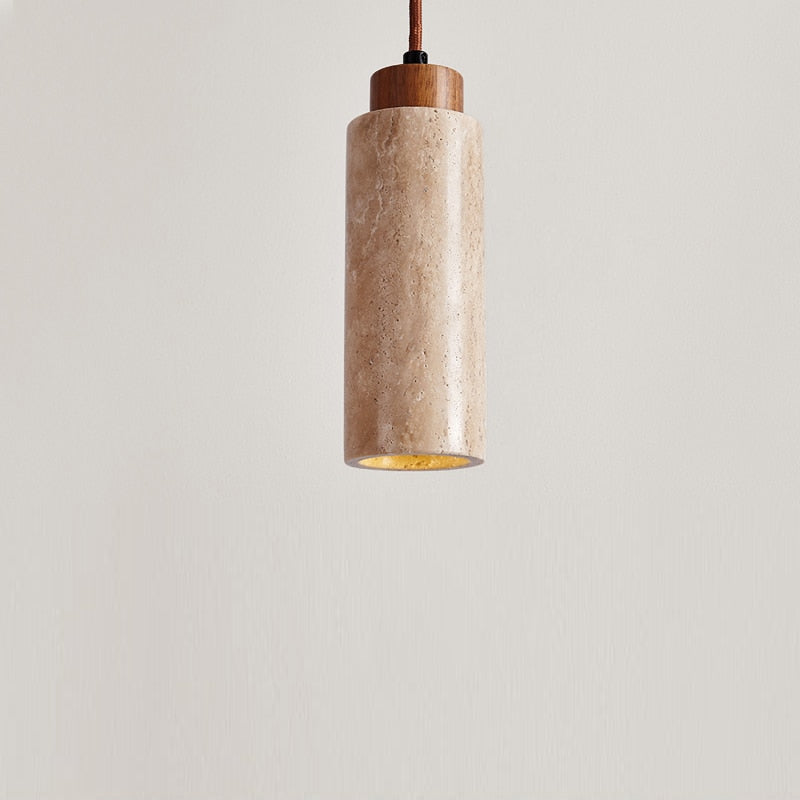 Travertine Wabi-Sabi Droplight